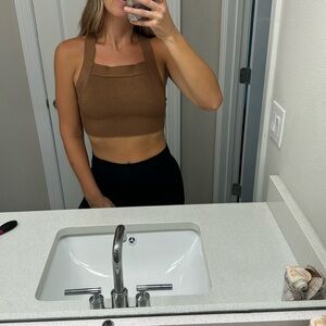 house of harlow knit crop top
